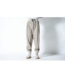 YANTOR（ヤントル）の「YANTOR Wash Wool Rib Pants（その他パンツ