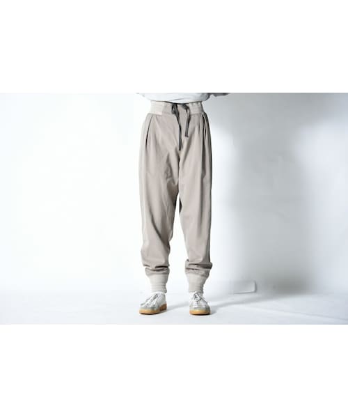 YANTOR（ヤントル）の「YANTOR Wash Wool Rib Pants（その他パンツ