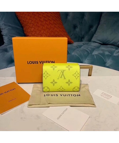 Louis Vuitton　ルイヴィトン　LV　DISCOVERY　折りたたみ財布　小銭入れ