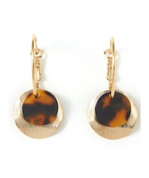 GRL | べっ甲Xゴールドサークルフープピアス(ピアス（両耳用）)