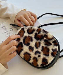 DHOLIC | 2TYPEファーオーバルバッグ(ショルダーバッグ)