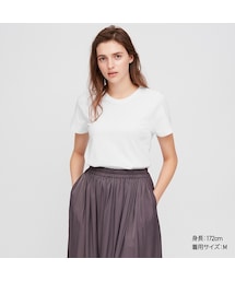 UNIQLO | スーピマコットンクルーネックT（半袖）(Tシャツ/カットソー)