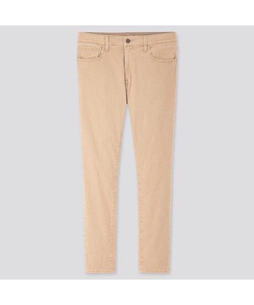 UNIQLO（ユニクロ）の「EZYウルトラストレッチカラージーンズ（丈長め82cm）（デニムパンツ・メンズ・BLUE 65/YELLOW 47/NATURAL 30/NAVY 69/BEIGE 32/BLACK 09/OLIVE 56・M/XS/3XL/XL/L/S/XXL/4XL）」の4枚目の写真