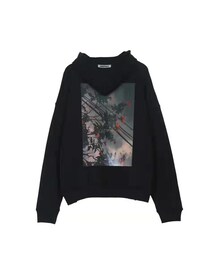 Fear of God Los Angeles | Fear of Godパーカー ロゴ プリント フォトプリント  ユニセックス 秋冬 ホワイト ブラック (パーカー)