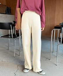 DHOLIC | 裏起毛ウエストゴムパンツ(その他パンツ)