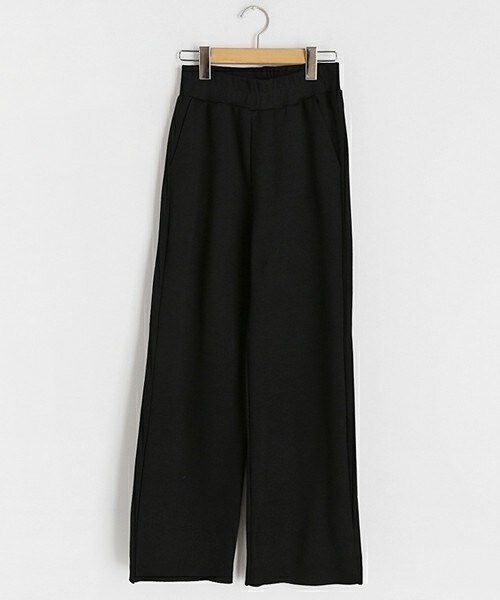 DHOLIC（ディーホリック）の「裏起毛ウエストゴムパンツ（その他パンツ・レディース・ホワイト/ブラック/グレー・FREE）」の2枚目の写真