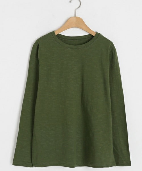 DHOLIC（ディーホリック）の「ラウンドネックTシャツ（Tシャツ/カットソー・レディース・ピンク/グリーン/イエロー/その他/ブラック/ホワイト/グレー・FREE）」の5枚目の写真