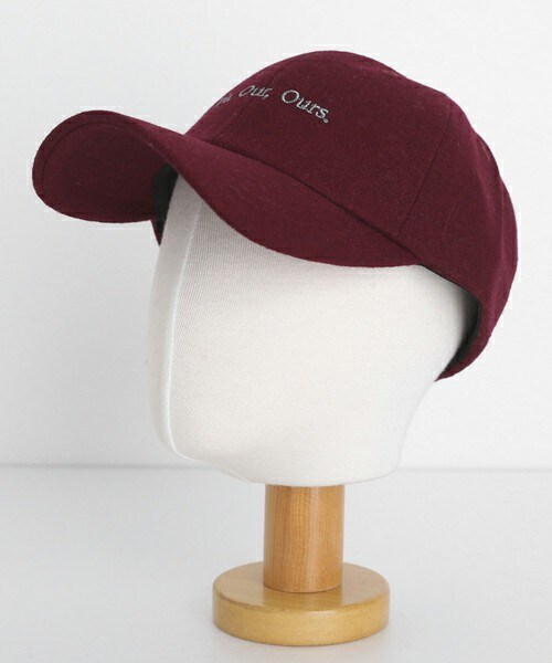 DHOLIC（ディーホリック）の「刺繍レタリングキャップ（キャップ・レディース・ブラウン/グレー/レッド/ブラック/ベージュ・FREE）」の5枚目の写真