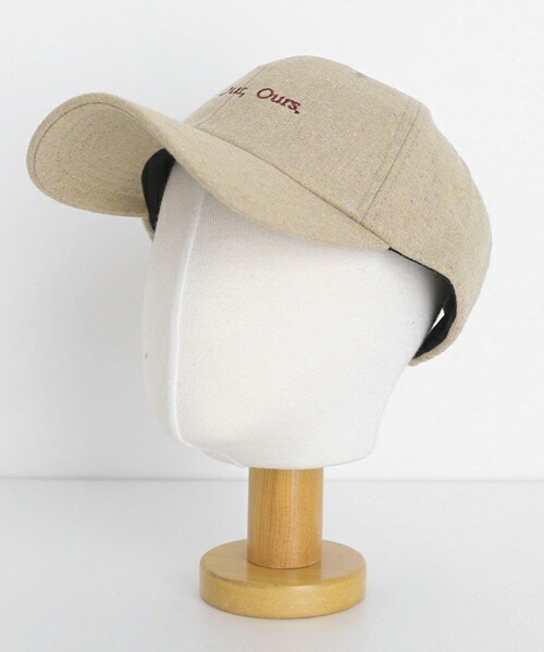 DHOLIC（ディーホリック）の「刺繍レタリングキャップ（キャップ・レディース・ブラウン/グレー/レッド/ブラック/ベージュ・FREE）」の4枚目の写真