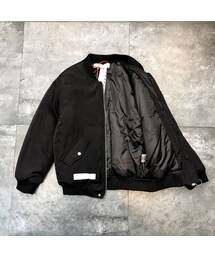 off-white オフホワイトジャケット 黒Mサイズ(今日まで) off white（オフホワイト）の「Off-White オフホワイト