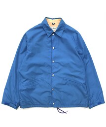 ジャケット・アウター LL Bean Lined Coach Jaket VINTAGE LL BEAN COACH CHAMOIS LINED NAVY BLUE JACKET MEN'S