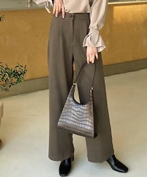 DHOLIC | バックゴムロングパンツ(その他パンツ)