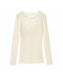 UN3D. | UN3D. バックバンドニットトップス(Tシャツ/カットソー)