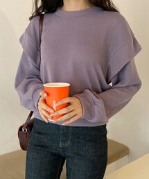 DHOLIC | ショルダーディテールTシャツ(Tシャツ/カットソー)