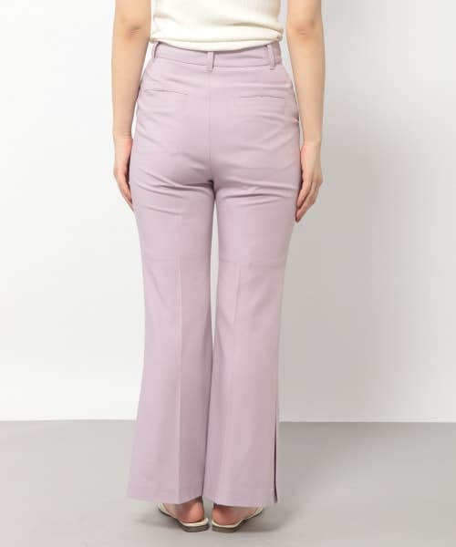 PAGEBOY（ページボーイ）の「ピンタックフレアスリットパンツ（パンツ・レディース・ブラック/グレージュ/ピンク/パープル・S/M）」の18枚目の写真