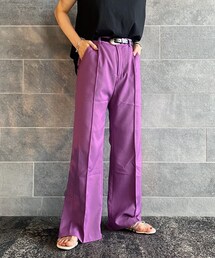 PAGEBOY | ピンタックフレアスリットパンツ(パンツ)