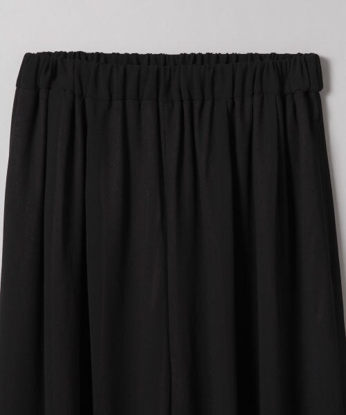 JEANASIS（ジーナシス）の「シアーレイヤードパンツ（パンツ・ブラック()）」の3枚目の写真