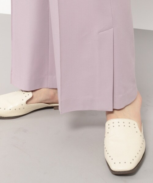 PAGEBOY（ページボーイ）の「ピンタックフレアスリットパンツ（パンツ・ブラック/グレージュ/ピンク）」の17枚目の写真