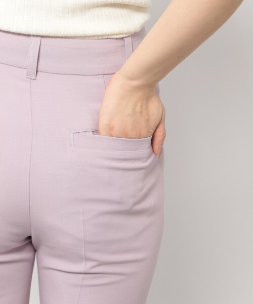 PAGEBOY（ページボーイ）の「ピンタックフレアスリットパンツ（パンツ・ブラック/グレージュ/ピンク）」の19枚目の写真