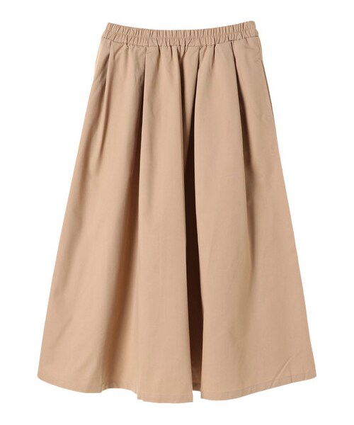 earth music&ecology（アースミュージックアンドエコロジー）の「・ソフトツイルボリュームスカート（スカート・ベージュ/カーキ/ネイビー・F）」の11枚目の写真