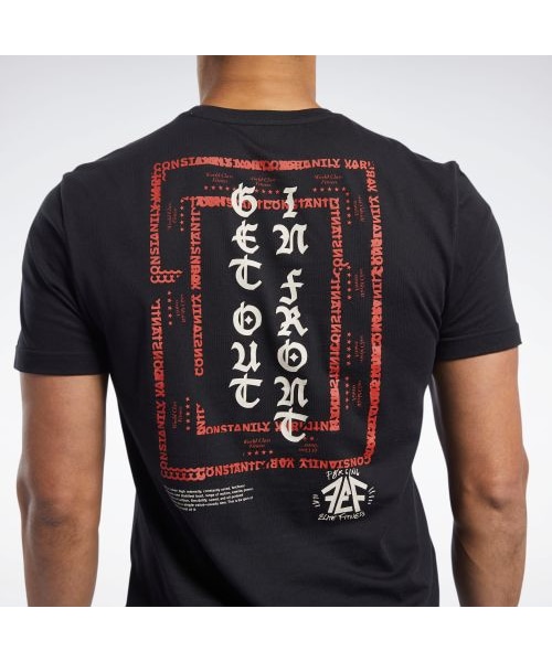 Reebok（リーボック）の「リーボック CrossFit ゲット アウト イン フロント Tシャツ / Reebok CrossFit Get Out in Front Tee（トップス・ライトグレイヘザー(FK4329)/ブラック(FK4330)・XS/S/M/L）」の16枚目の写真