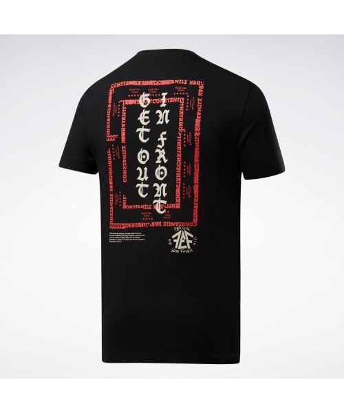 Reebok（リーボック）の「リーボック CrossFit ゲット アウト イン フロント Tシャツ / Reebok CrossFit Get Out in Front Tee（トップス・ライトグレイヘザー(FK4329)/ブラック(FK4330)・XS/S/M/L）」の13枚目の写真