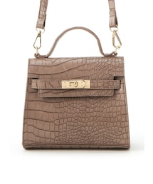 GRL | 2Wayスクエアクロコダイル型押しショルダーバッグ(ショルダーバッグ)