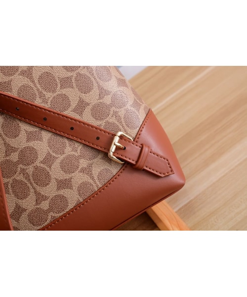 COACH【タグ付き未使用品】【廃盤品&希少】コーチ マルチカラー つば広ハット コーチ(COACH)|ハット BEG|HARDOFFオフモール（オフモ