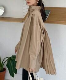 DHOLIC | バックプリーツシャツブラウス(シャツ/ブラウス)