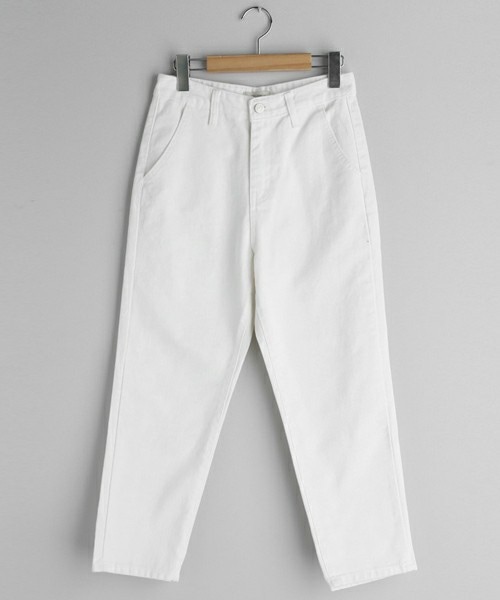 DHOLIC（ディーホリック）の「コットンワイドパンツ（その他パンツ・レディース・ベージュ/ホワイト/ブラック・S/M/L）」の2枚目の写真