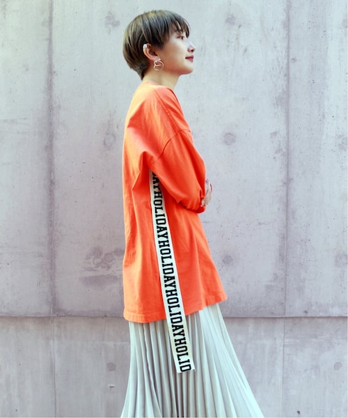 JOURNAL STANDARD - 【ホリデイ】SUPER FINE DRY MINI DRESSカットソー HOLIDAY/ホリデイ】SUPER FINE DRY MINI DRESS(TAPE)：カットソ