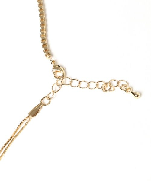Andemiu（アンデミュウ）の「デザインチェーンネックレス（アクセサリー・シルバー/ゴールド）」の4枚目の写真