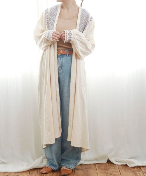 Crisp（クリスプ）の「レースリブタンク[c1ak2640]（タンクトップ・レディース・ベージュ/ブラウン/グレー/アイボリー・FREE）」の7枚目の写真