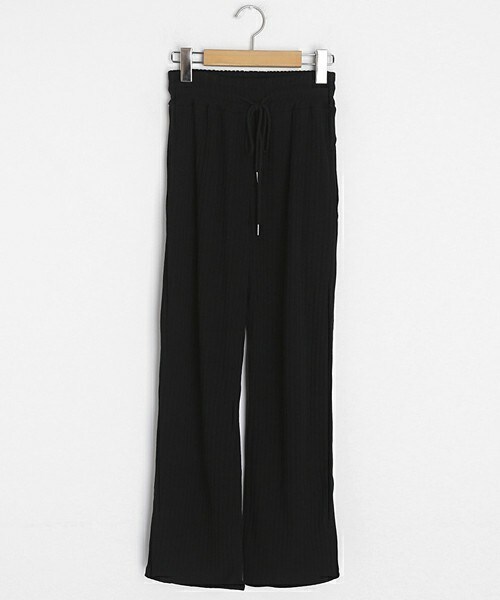 DHOLIC（ディーホリック）の「ドロストリブパンツ（その他パンツ・レディース・ホワイト/パープル/ブラック/グレー・FREE）」の2枚目の写真