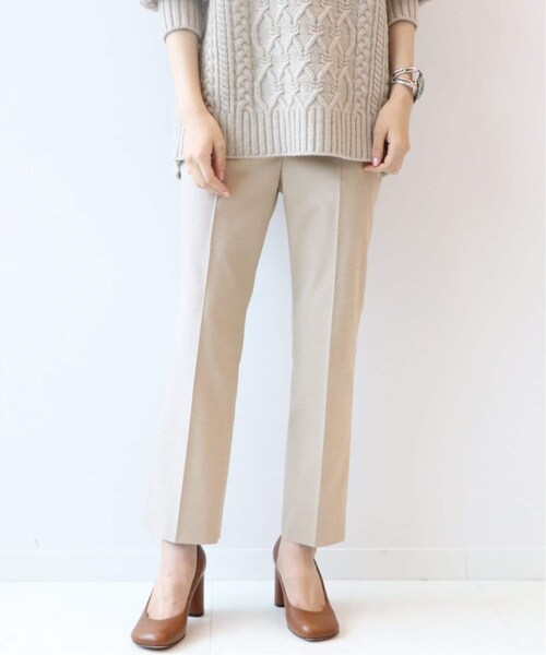 plage(プラージュ)の「Plain スティックパンツ4◆(パンツ・ベージュ/32/34/36/38/40/在庫なし)」の1枚目の写真