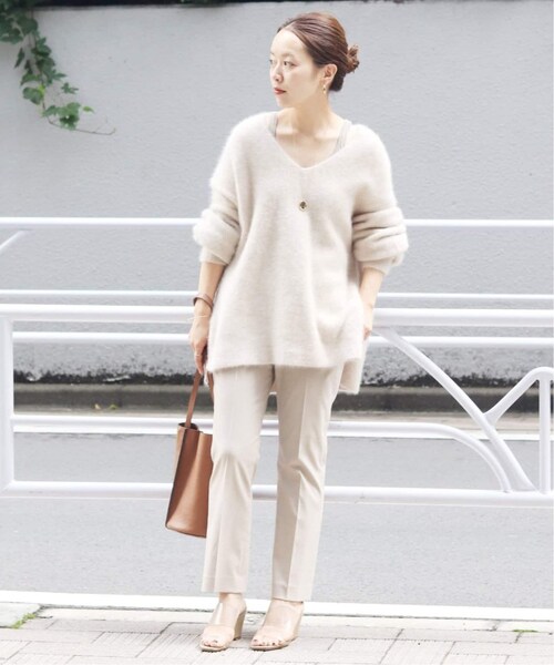 plage(プラージュ)の「Plain スティックパンツ4◆(パンツ・ベージュ/32/34/36/38/40/在庫なし)」の16枚目の写真