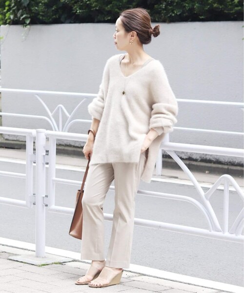 plage(プラージュ)の「Plain スティックパンツ4◆(パンツ・ベージュ/32/34/36/38/40/在庫なし)」の19枚目の写真