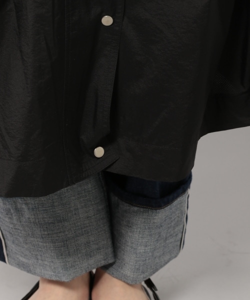 PAGEBOY（ページボーイ）の「ロングフーデッドコート（ジャケット/アウター・レディース・ブラック/グレージュ・F）」の21枚目の写真