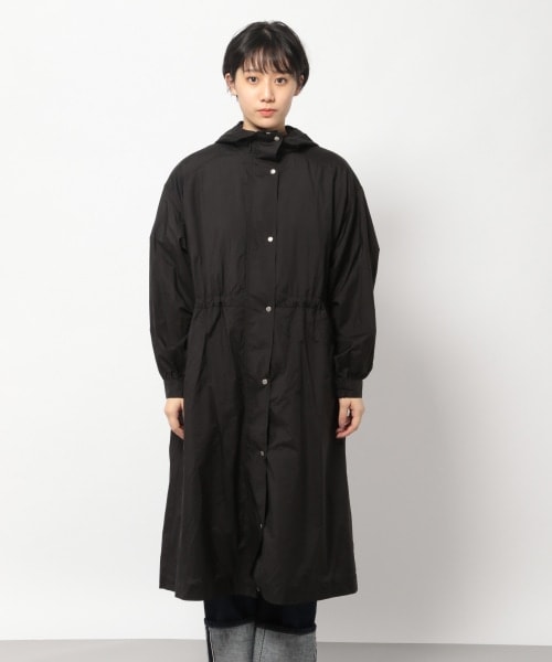 PAGEBOY（ページボーイ）の「ロングフーデッドコート（ジャケット/アウター・レディース・ブラック/グレージュ・F）」の7枚目の写真