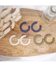 no brand | 【Marient】Hoop Color Piercing(ピアス（両耳用）)