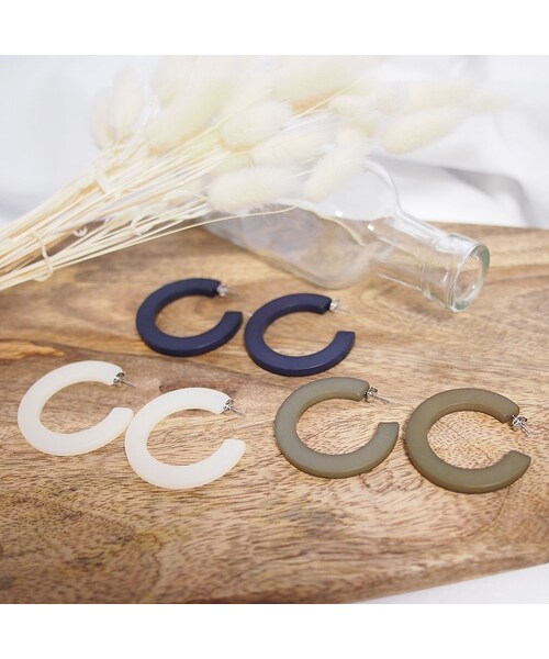 no brand（ノーブランド）の「Hoop Color Piercing（ピアス（両耳用）・レディース・その他）」の2枚目の写真