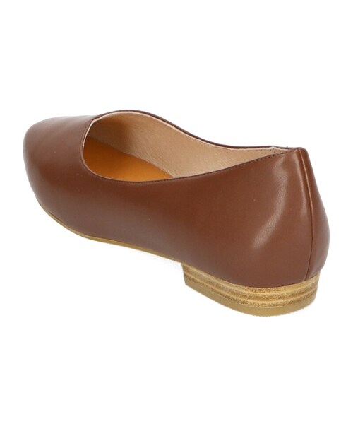 ORiental TRaffic（オリエンタルトラフィック）の「Vカットフラットパンプス（シューズ・レディース・ブラック/ブラウン/グリーン/シルバー・33/34/35/36/37/38/39/40/41/42/43）」の6枚目の写真