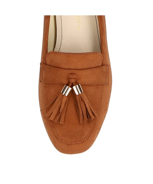 ORiental TRaffic(オリエンタルトラフィック)の「タッセルローファーパンプス(シューズ・レディース・ブラック/キャメル/グリーン/グレー・33/34/35/36/37/38/39/40/41/42/43)」の10枚目の写真