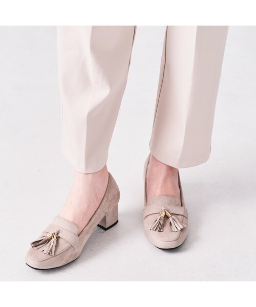 ORiental TRaffic(オリエンタルトラフィック)の「タッセルローファーパンプス(シューズ・レディース・ブラック/キャメル/グリーン/グレー・33/34/35/36/37/38/39/40/41/42/43)」の16枚目の写真