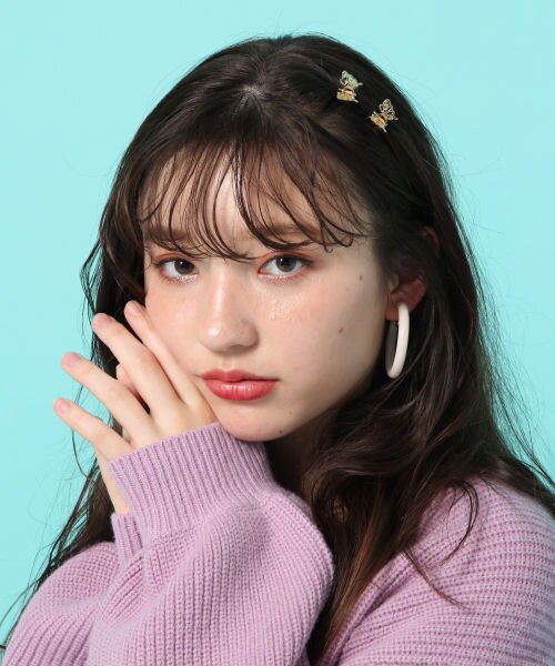 Me%(ミィパーセント)の「☆2点セット☆チョウチョウ2Pチビクリップ(ヘアアクセサリー・シルバー系/ゴールド系)」の3枚目の写真