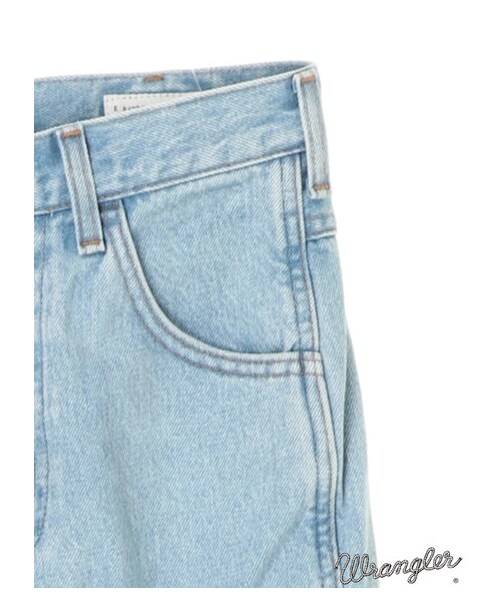 E hyphen world gallery（イーハイフンワールドギャラリー）の「WRANGLER フレアデニム（パンツ・ライトインディゴ/ミディアムインディゴ・S/M）」の14枚目の写真