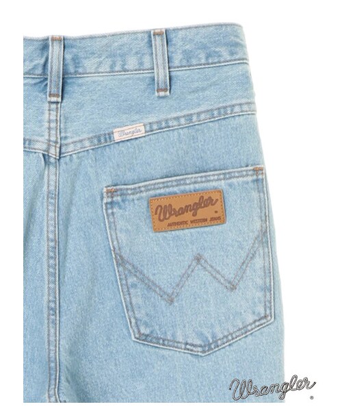 E hyphen world gallery（イーハイフンワールドギャラリー）の「WRANGLER フレアデニム（パンツ・ライトインディゴ/ミディアムインディゴ・S/M）」の16枚目の写真
