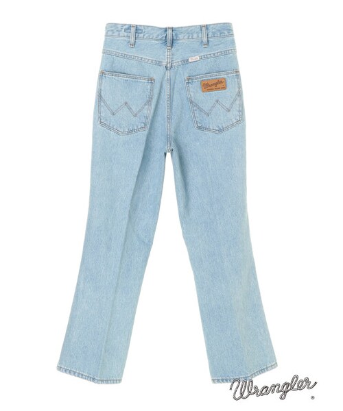 E hyphen world gallery（イーハイフンワールドギャラリー）の「WRANGLER フレアデニム（パンツ・ライトインディゴ/ミディアムインディゴ・S/M）」の12枚目の写真