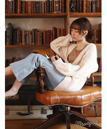 E hyphen world gallery | WRANGLER フレアデニム(パンツ)