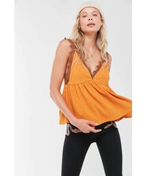 Urban Outfitters UO Lucy Lace Babydoll Tank Top
